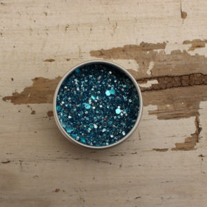 Silver Blue Glitter Blend